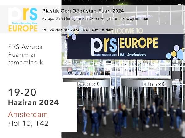 PRS Europe 2024, Plastik Geri Dönüşüm Fuarı (19-20 Haziran 2024)